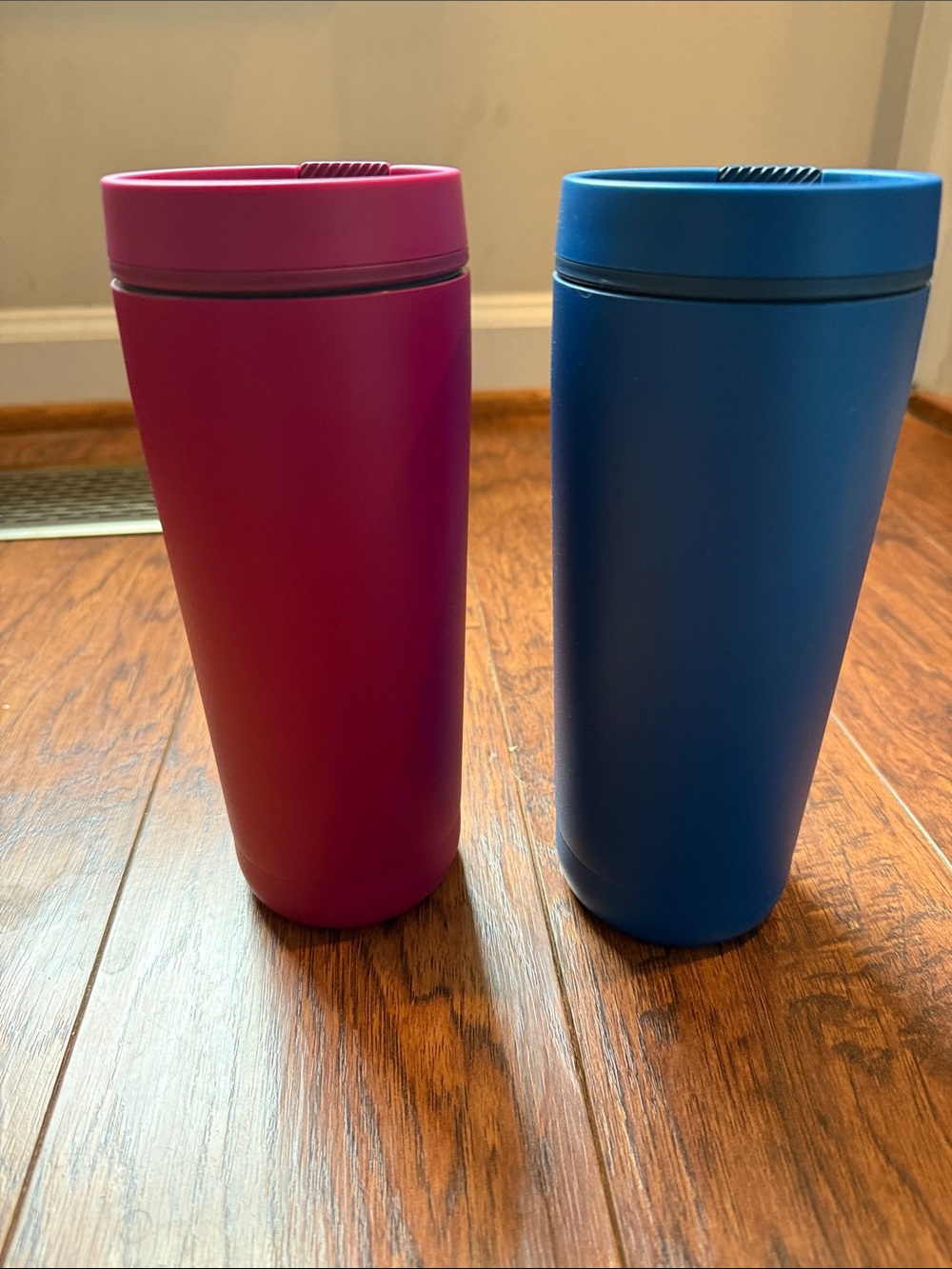 Thermos Twin Travel Tumblers in Pink and Blue